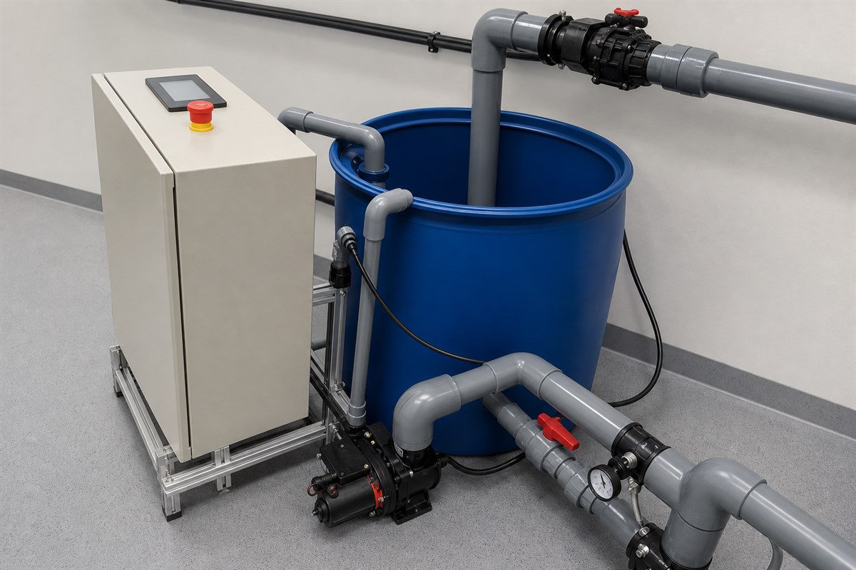 Ảnh giải pháp máy châm phân Open Mixtank